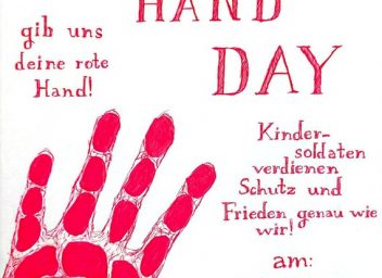 Red Hand Day am Di, 24.02.