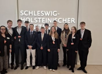 EKG-Delegation bei den UN (Modelsimulation in Kiel)